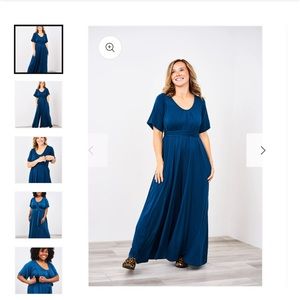 The Latched Mama Nursing Maxi Momper
Standard / Prussian Blue